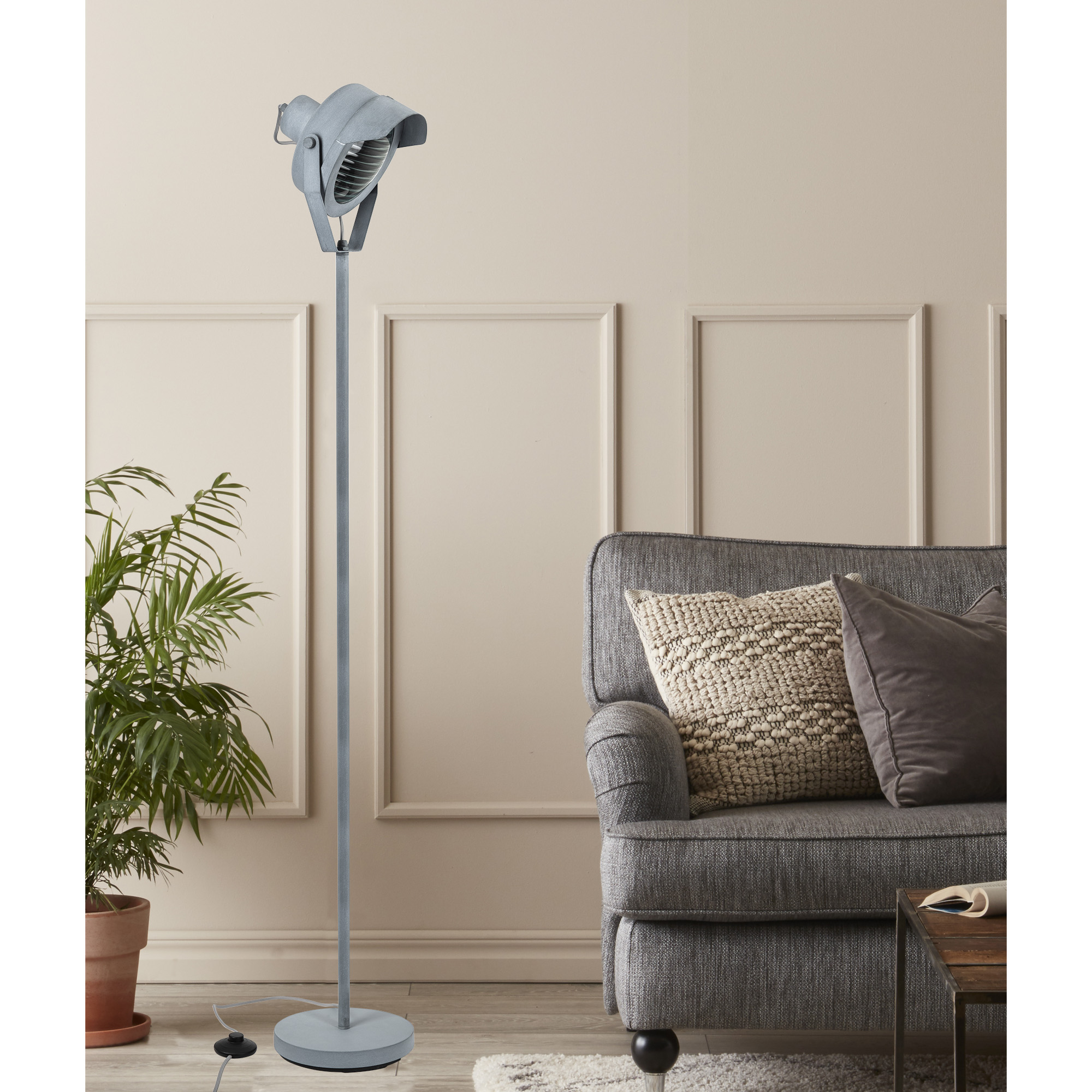 Leeslamp Stage vloerlamp grijs Leeslamp Stage vloerlamp grijs